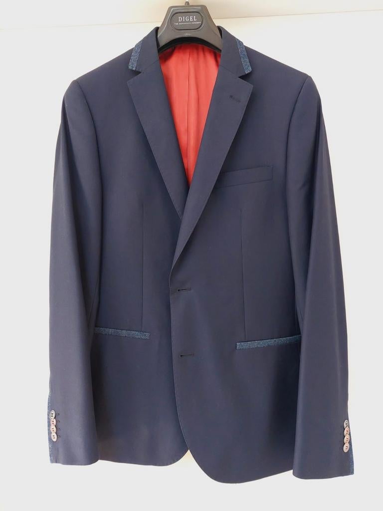 Seven7square  donkerblauw colbert maat 52, Kleding | Heren, Kostuums en Colberts, Maat 52/54 (L), Blauw, Seven7square, Ophalen of Verzenden