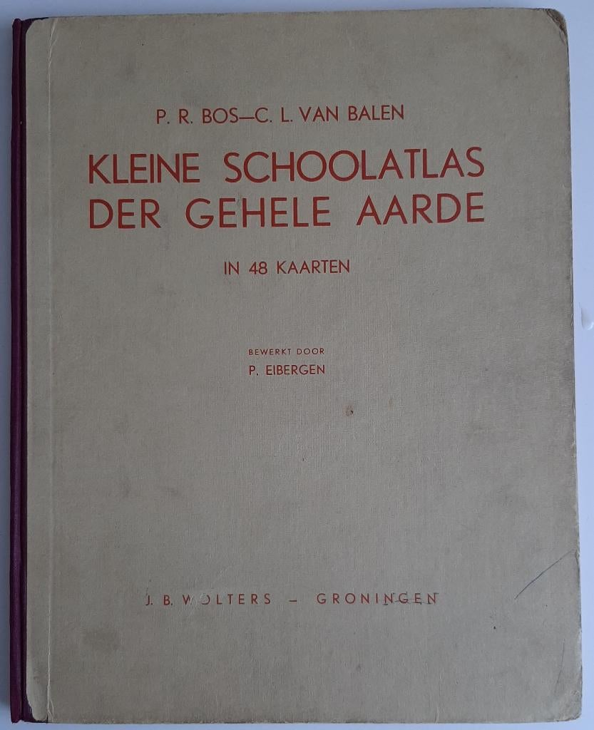 ATLASSEN  (55 tot 70 jaar oud), Gelezen, Overige atlassen, Overige gebieden, Ophalen of Verzenden