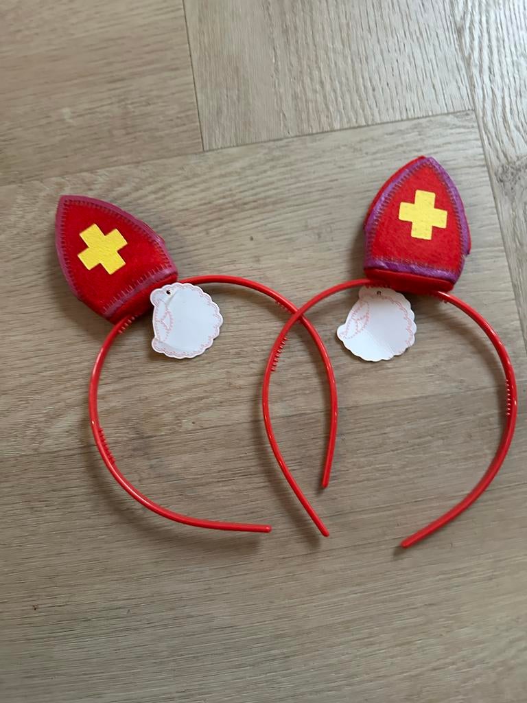 Sinterklaas Haarbanden - NIEUW, Diversen, Sinterklaas, Ophalen of Verzenden, Nieuw