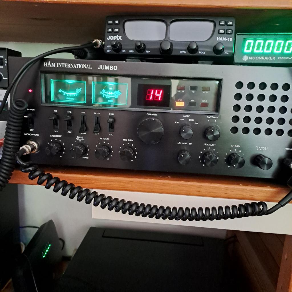 Ham International Jumbo, Telecommunicatie, Zenders en Ontvangers, Ophalen of Verzenden, Zo goed als nieuw, Zender en Ontvanger
