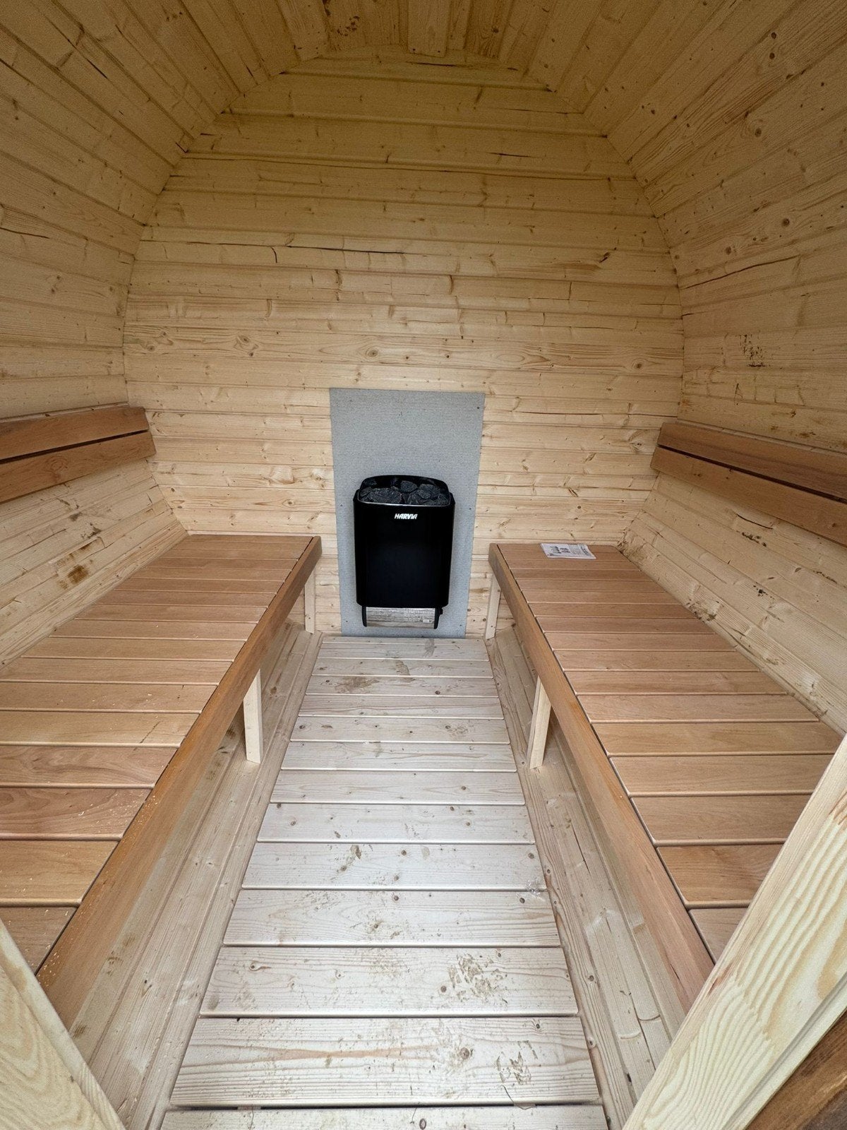 2M Barrel Sauna Gratis Levering en Plaatsing - 10% KORTING, Sport en Fitness, Sauna, Ophalen of Verzenden, Nieuw, Complete sauna