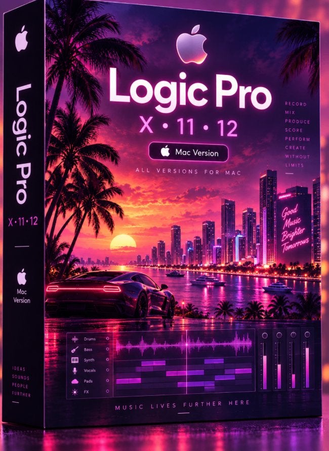 Logic Pro Elke Versies, Ophalen, Nieuw, MacOS
