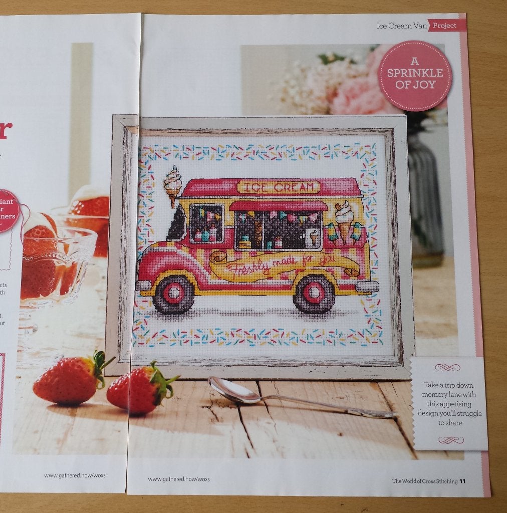 Ice Cream Van / IJskar van de IJscoboer Patroon - Engels, Patroon, Ophalen of Verzenden, Zo goed als nieuw, Nvt