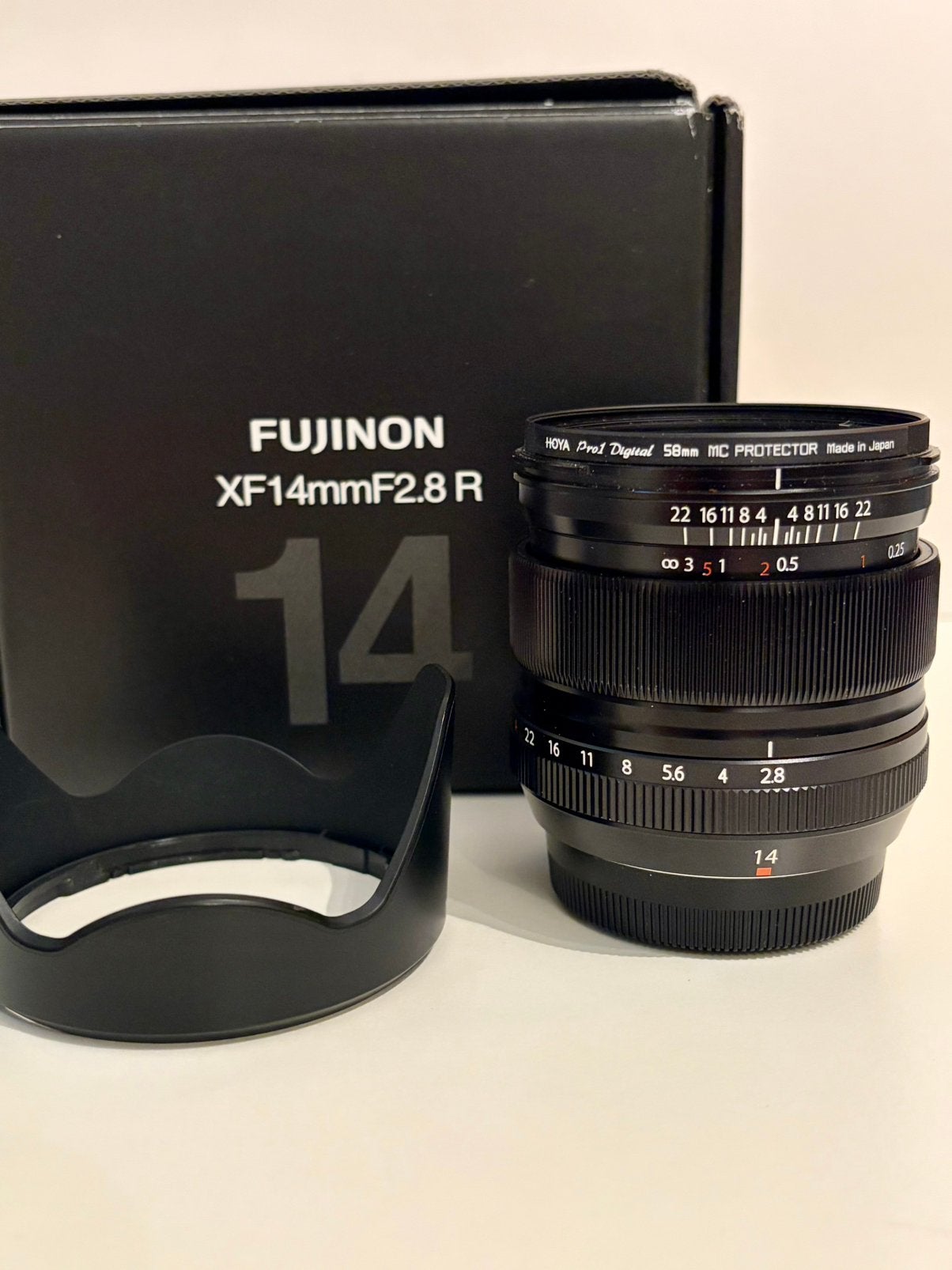 Fujifilm XF 14mm f2.8 R, Ophalen of Verzenden, Zo goed als nieuw, Groothoeklens