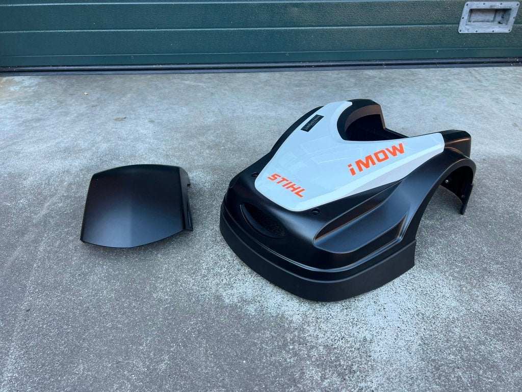 Kap voor Stihl of Viking Imow RMI MI 422 zwart gespoten set, Ophalen, Nieuw, 20 tot 25 cm, Viking / Stihl