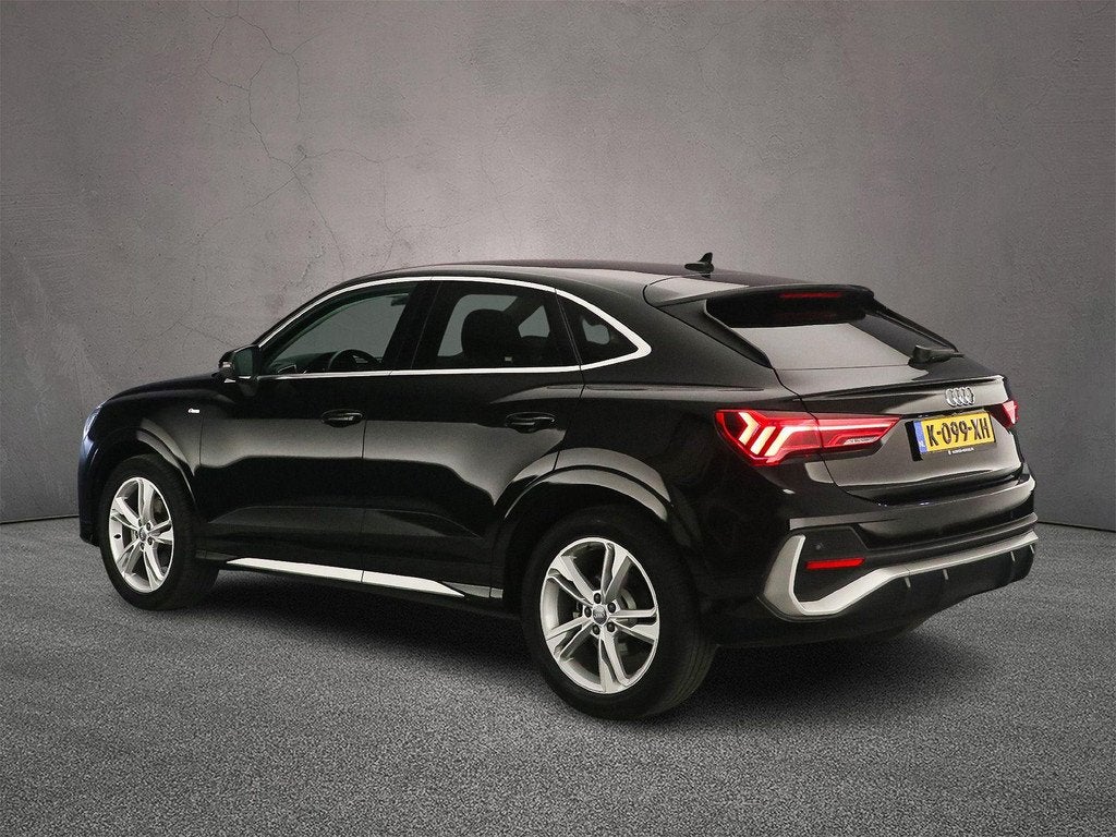 Audi Q3 Sportback 35 TFSI Pro Line S | Adaptieve Cruise Cont, Auto's, Audi, 4 cilinders, 150 pk, 1505 kg, Zwart