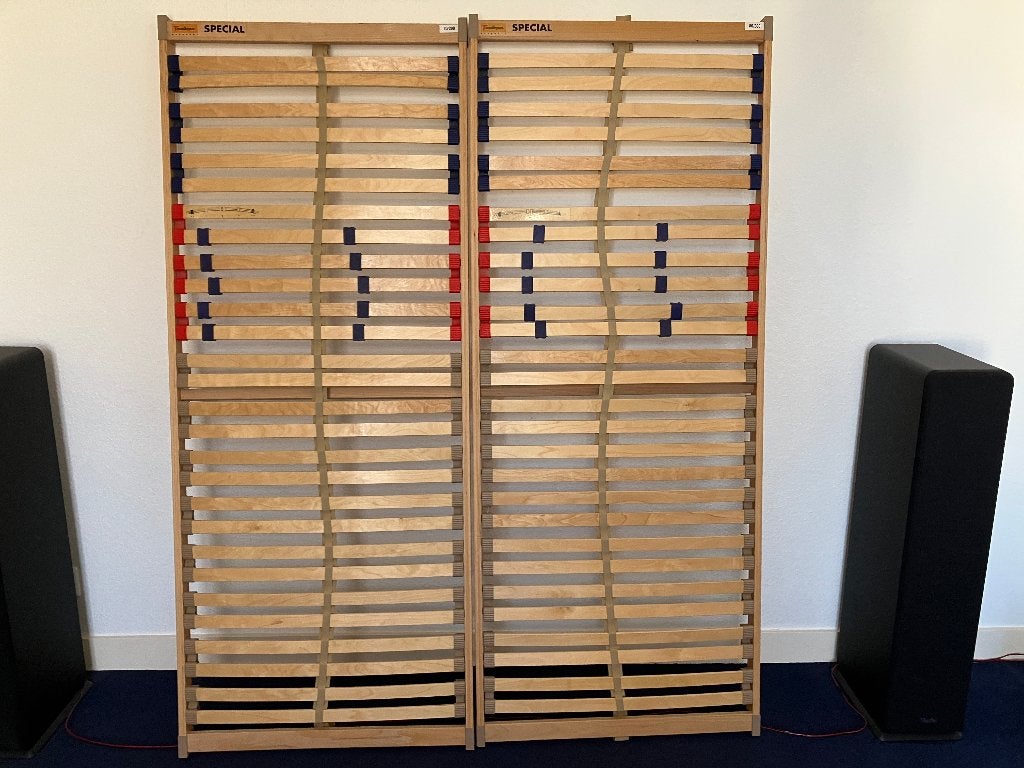 2x goede lattenbodems 200 x 80 cm Trendhopper Special, Ophalen, Eenpersoons, Zo goed als nieuw, 80 cm
