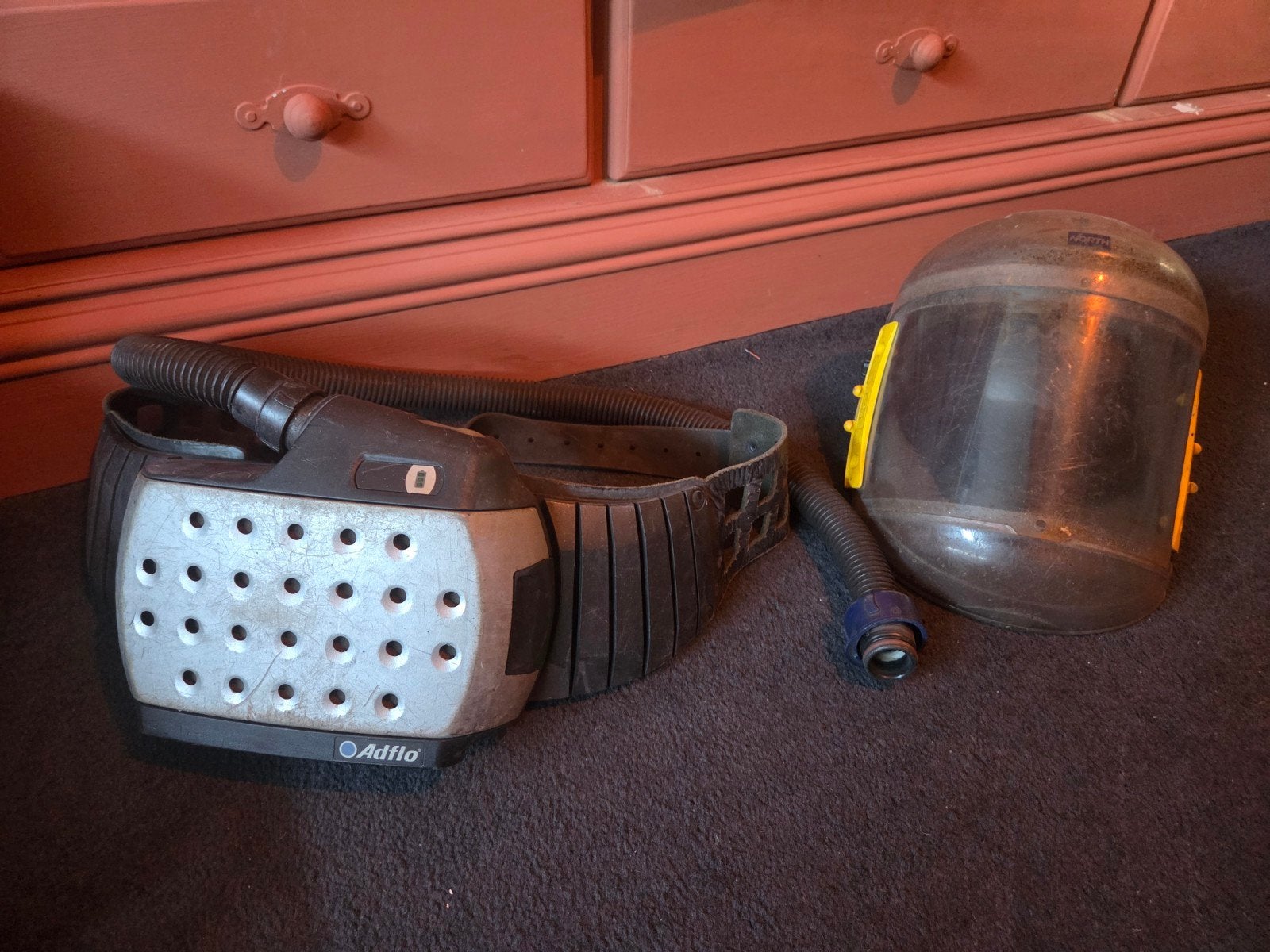 3M Adflo helm met zuiger (excl. oplader), Ophalen of Verzenden
