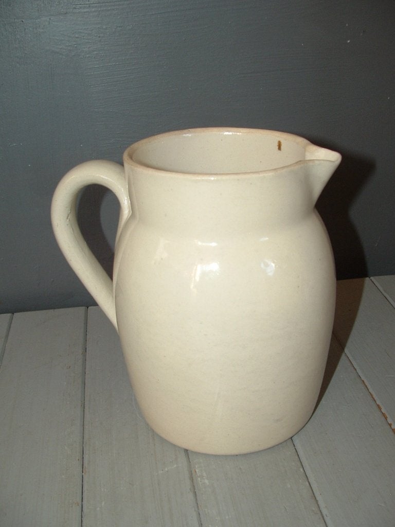Franse waterkan vaas gemerkt: LML, Made in France limoges, Antiek en Kunst, Ophalen of Verzenden