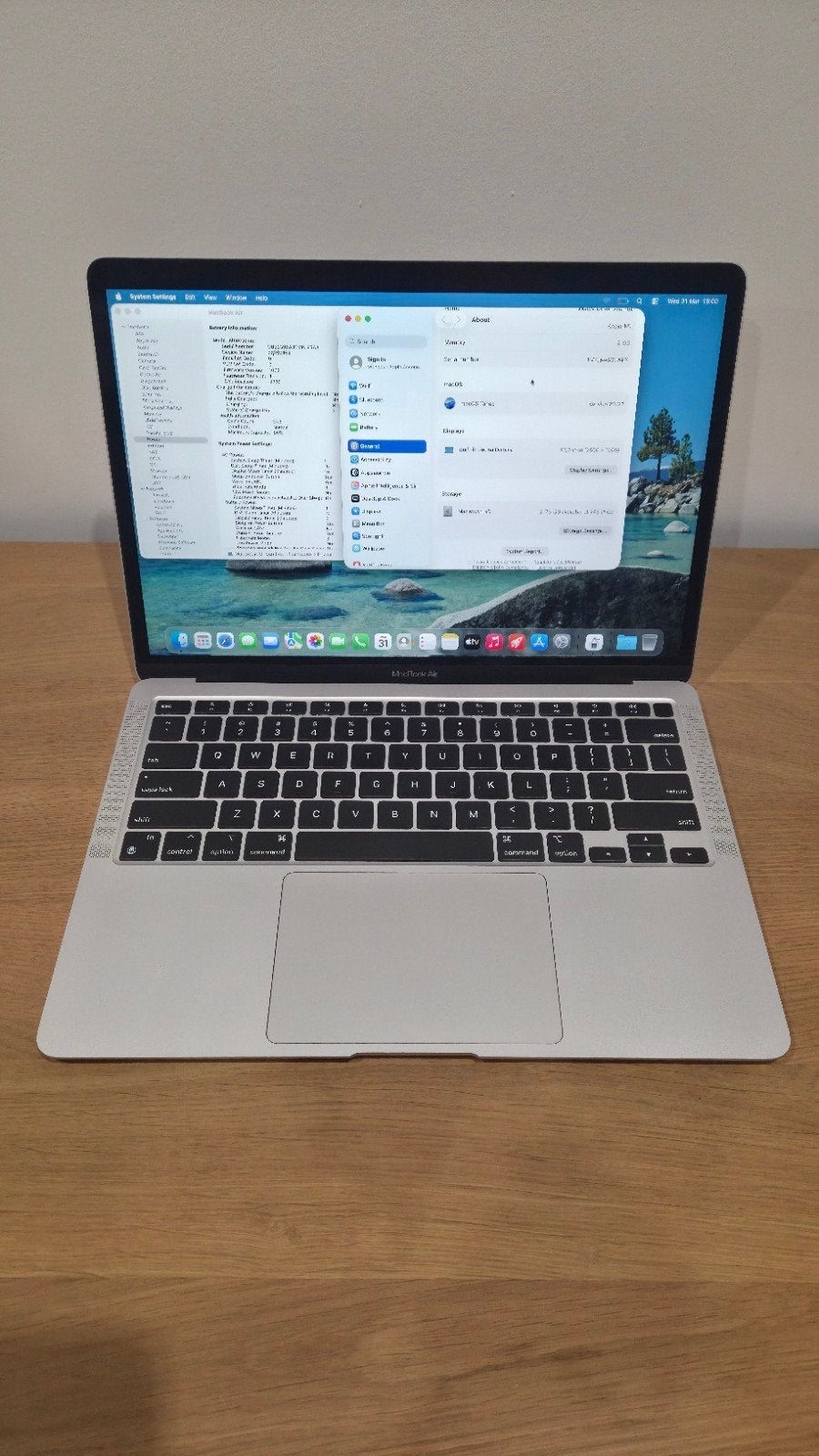 Foto 2 van Apple MacBook Air M1 8GB / 256GB Battery 90%