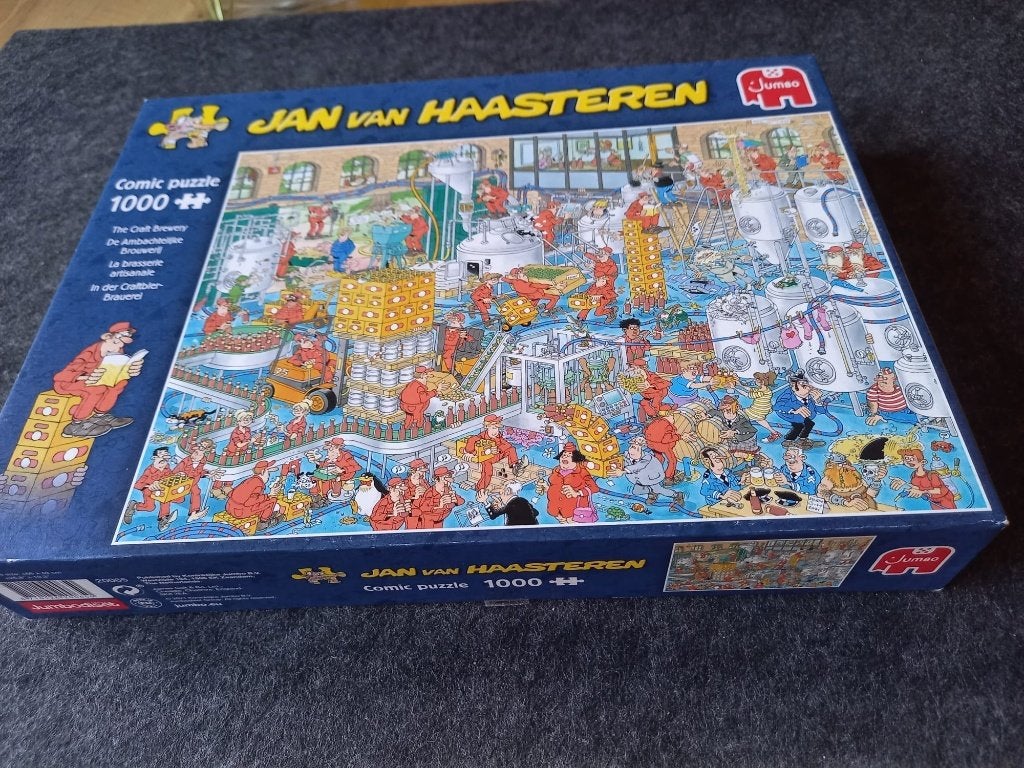 van Haasteren=De Ambachtelijke Brouwerij, Ophalen, 500 t/m 1500 stukjes, Zo goed als nieuw, Legpuzzel