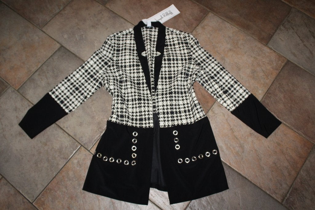 Joseph Ribkoff slankkledend chique apart jasje 50 ZGAN, Kleding | Dames, Overige kleuren, ., Joseph Ribkoff, Ophalen of Verzenden
