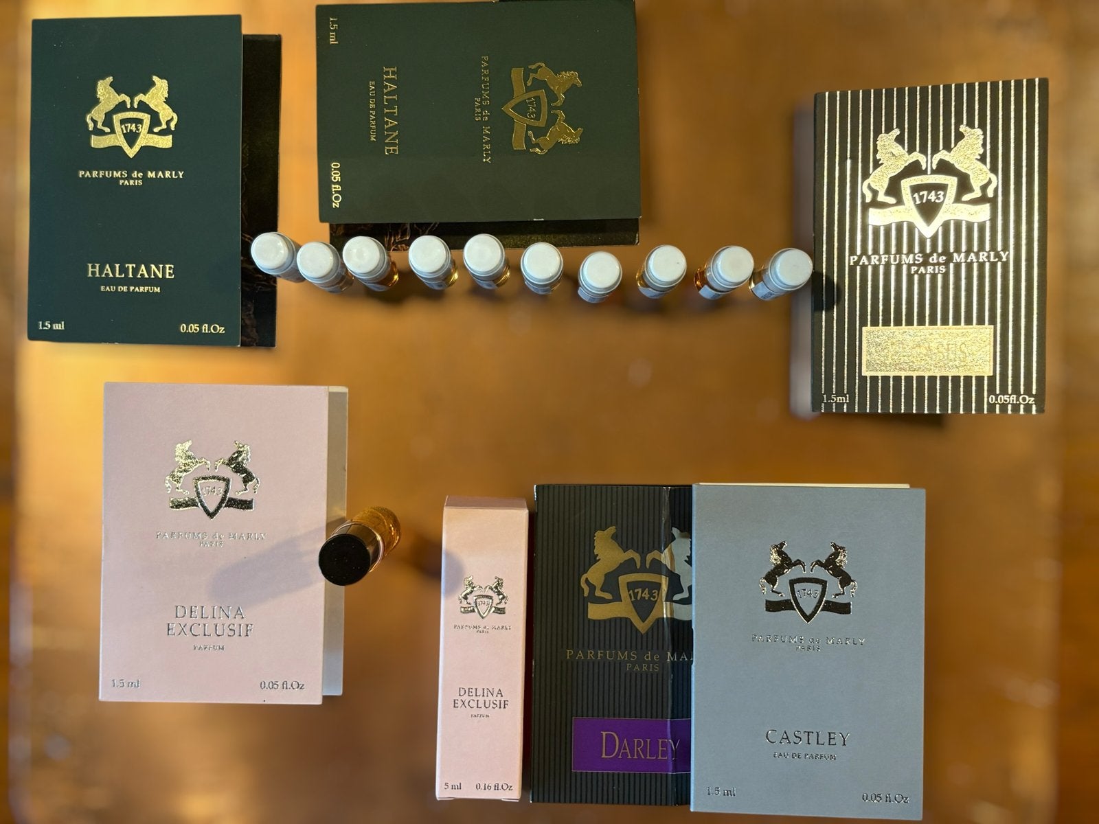 Parfums de Marly samples - diverse geuren, Sieraden, Tassen en Uiterlijk, Ophalen of Verzenden, Nieuw