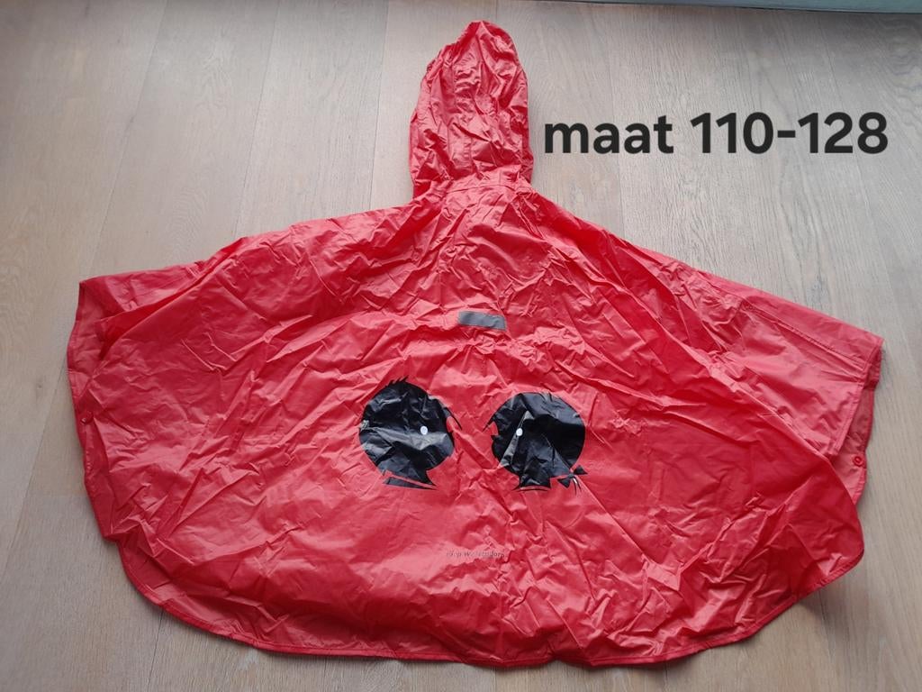 Jip en Janneke regenponcho HEMA maat 110-128, Kinderen en Baby's, Ophalen of Verzenden, Zo goed als nieuw, HEMA, Jongen of Meisje
