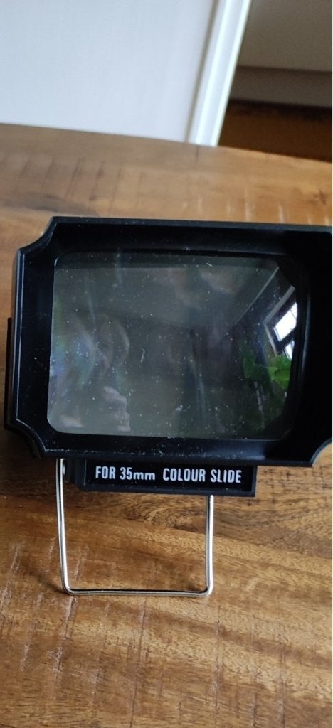 Dia projector Liesegang en div toebehoren, Ophalen, Met scherm
