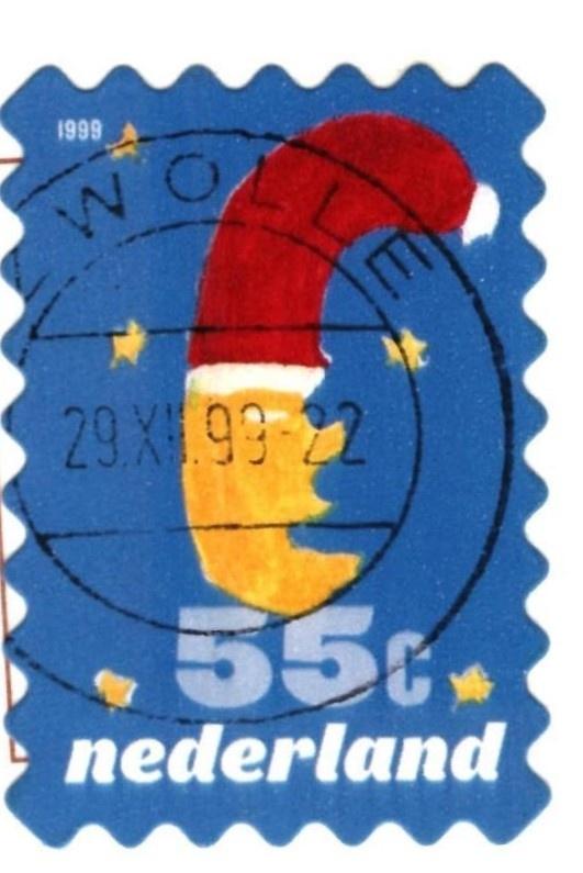 988100 Zwolle Luttekestraat _Gelopen met mooie zegel, Ophalen of Verzenden, 1980 tot heden, Gelopen, Overijssel