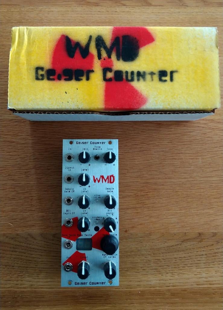 WMD Geiger Counter Eurorack, Ophalen of Verzenden, Zo goed als nieuw, Overige merken