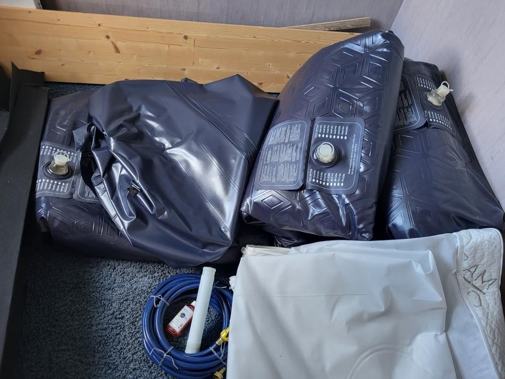 Te koop waterbed, Ophalen, Solo-systeem, Gebruikt, Tweepersoons