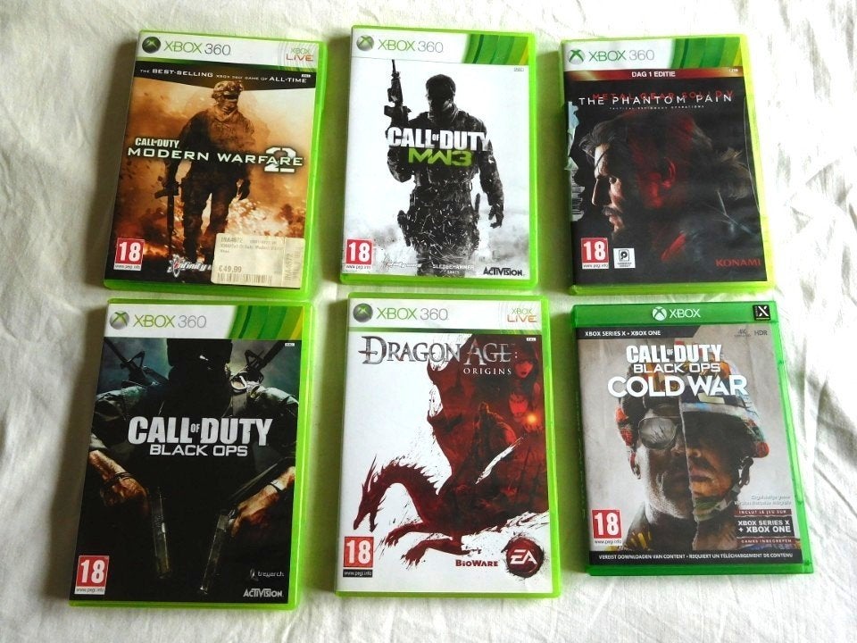 X BOX Games 6 x in nette staat., Ophalen, Gebruikt, Overige genres, 1 speler