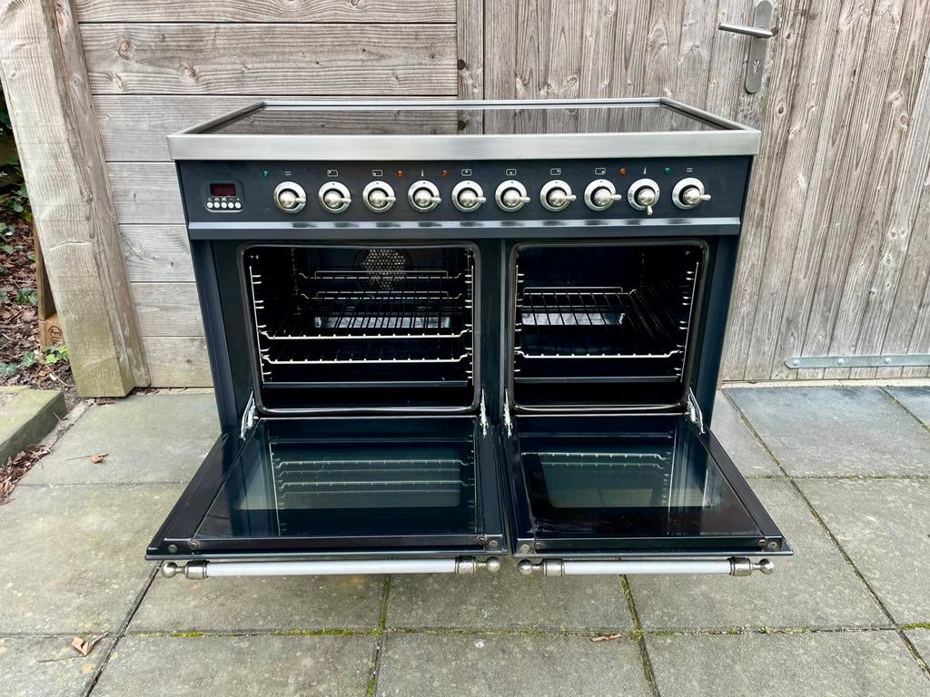 Uniek 100cm Boretti - Ilve Inductie fornuis - 6 zones, Witgoed en Apparatuur, Ophalen of Verzenden, Zo goed als nieuw, Inductie