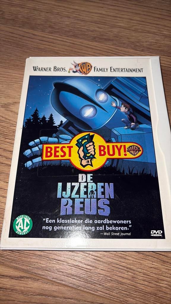 De Ijzeren Reus / The Iron Giant met Vin Diesel., Vanaf 16 jaar, Ophalen of Verzenden, Zo goed als nieuw, Amerikaans