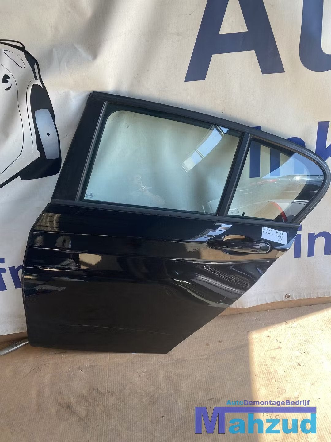BMW 1 SERIE F20 zwart links achter deur portier 2011-2019, Petuelring 130
80788  Munich, DE, Gebruikt, Deur, Info@bmw.de