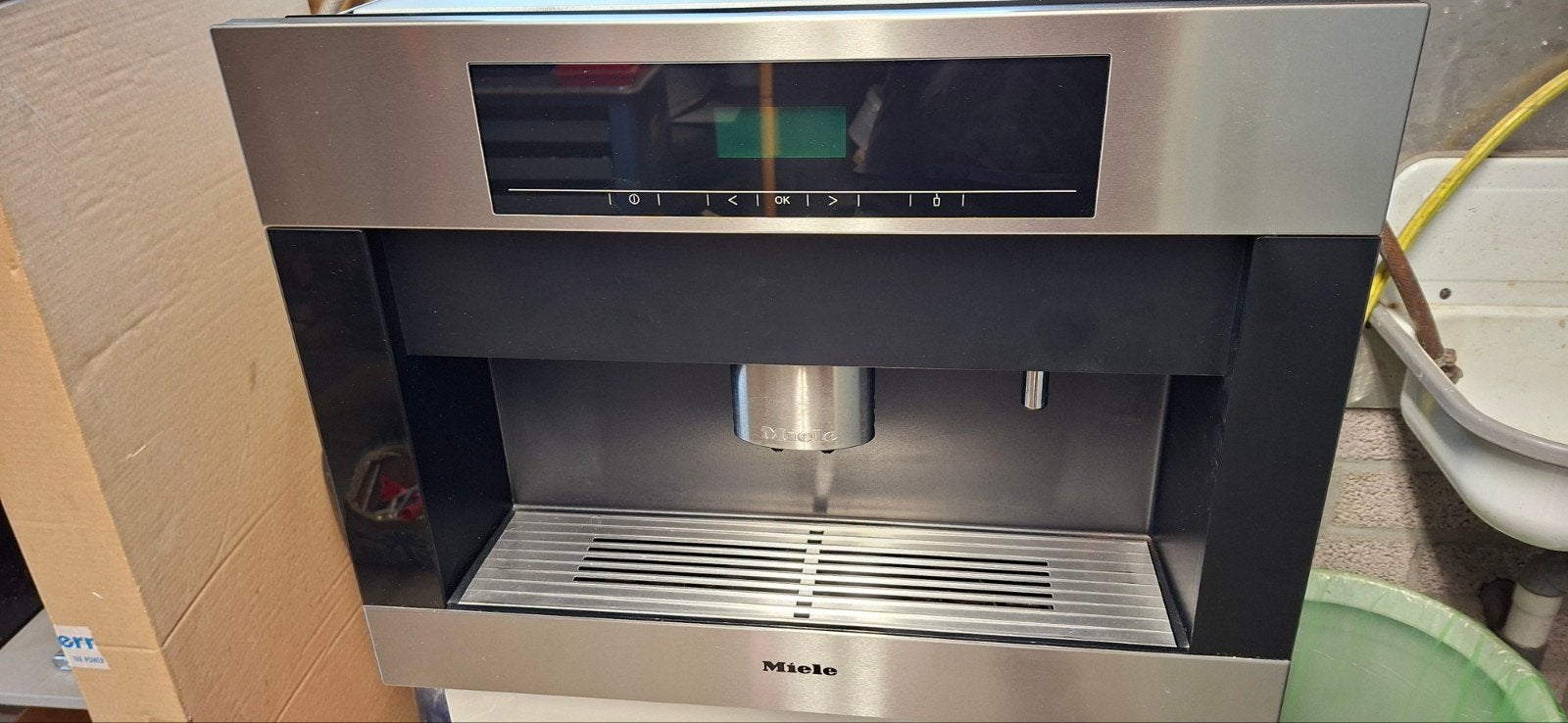 Miele CVA 5065 inbouw koffiemachn., Witgoed en Apparatuur, Ophalen, Niet werkend, Koffiemachine