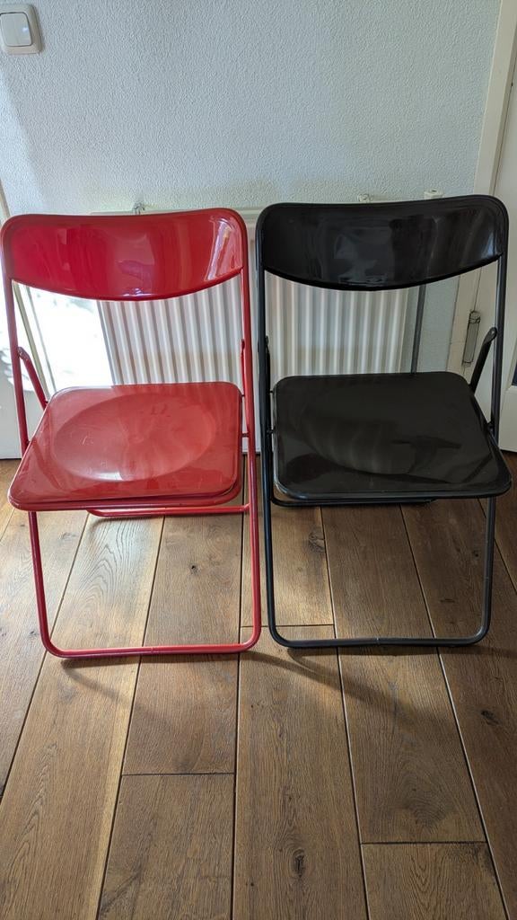 Vintage Ikea klapstoelen 4 stuks, Ophalen