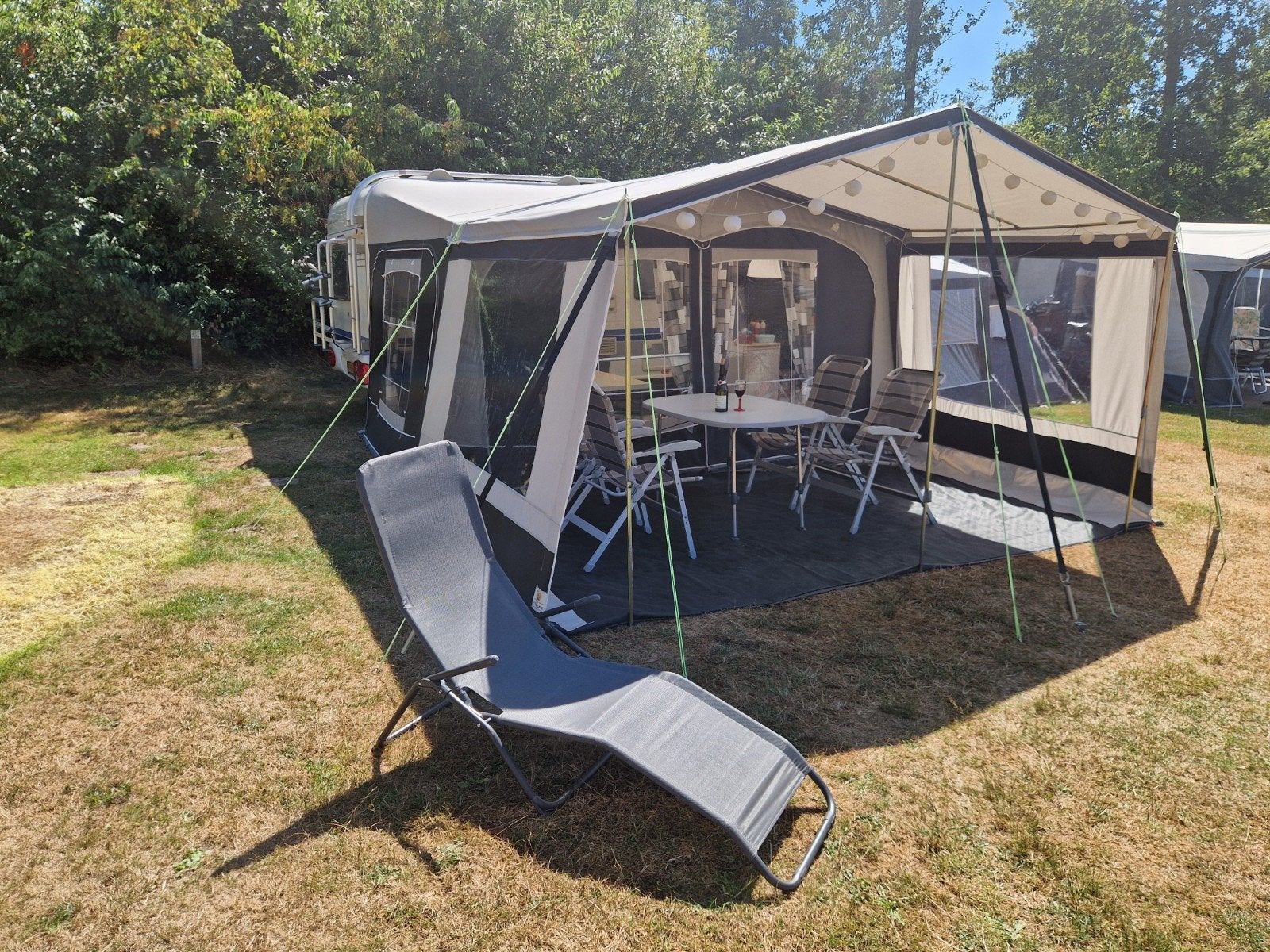 Hobby De Luxe Easy Caravan , Helemaal Compleet, Caravans en Kamperen, Caravans, Hobby, Treinzit, Dwarsbed, Particulier