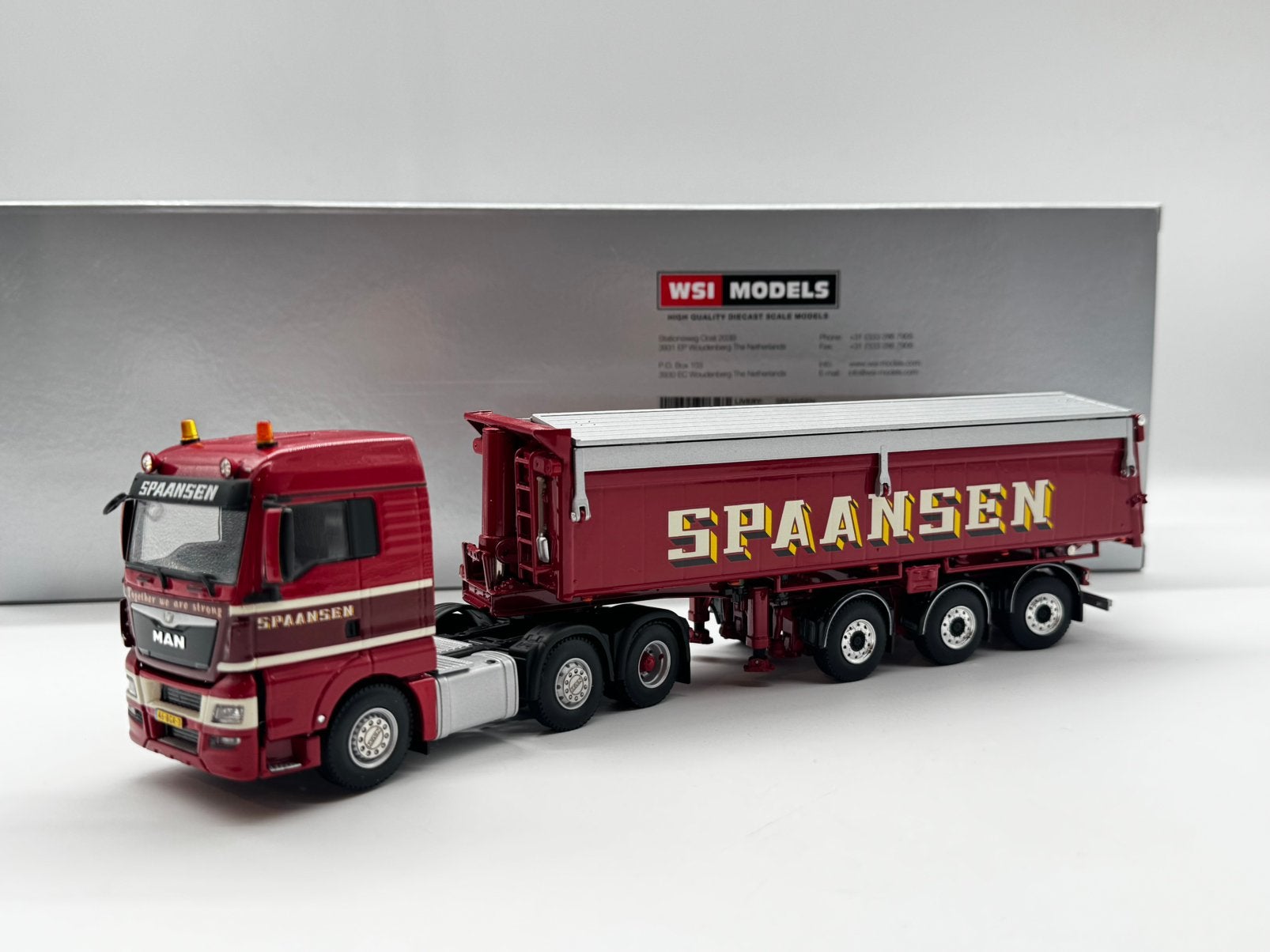 WSI MAN TGX KIPPER SPAANSEN, ., Nieuw, Ophalen of Verzenden, .