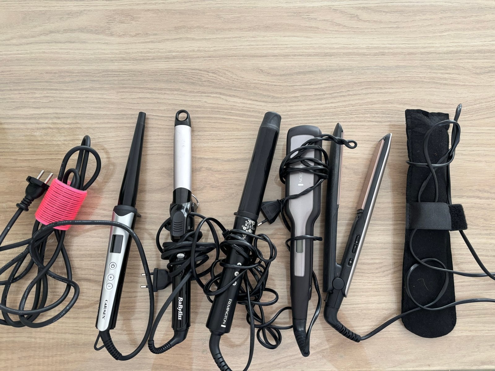 Krultangen en stijltangen set (Carmen, BaByliss, Remington), Ophalen, Gebruikt, Krultang of Stijltang