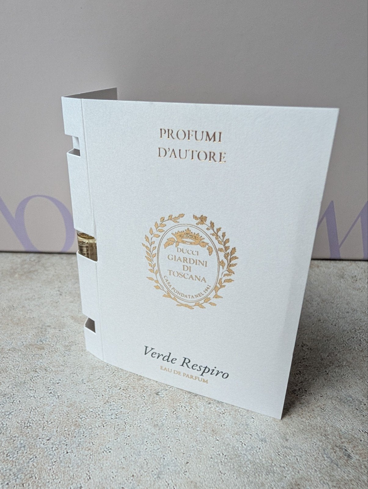 Giardini di Toscana Verde Respiro Eau de Parfum sample, Ophalen of Verzenden, Nieuw