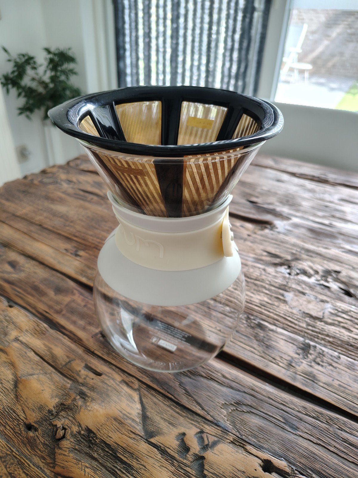 Bodum Koffie Glazen Karaf met Filter voor Filterkoffie, Ophalen, Overige modellen, Gemalen koffie, Zo goed als nieuw