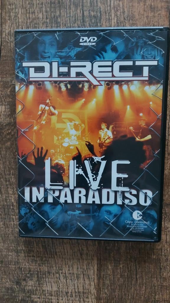 DVD Direct / Live in Paradiso (2003), Alle leeftijden, Ophalen of Verzenden, Zo goed als nieuw, Muziek en Concerten