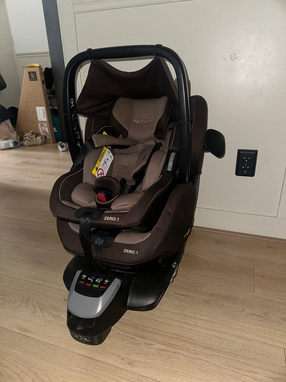 Zero.1 Autostoel met ISOFIX (360 draaibaar), 9 t/m 18 kg, Zo goed als nieuw, Isofix, Ophalen
