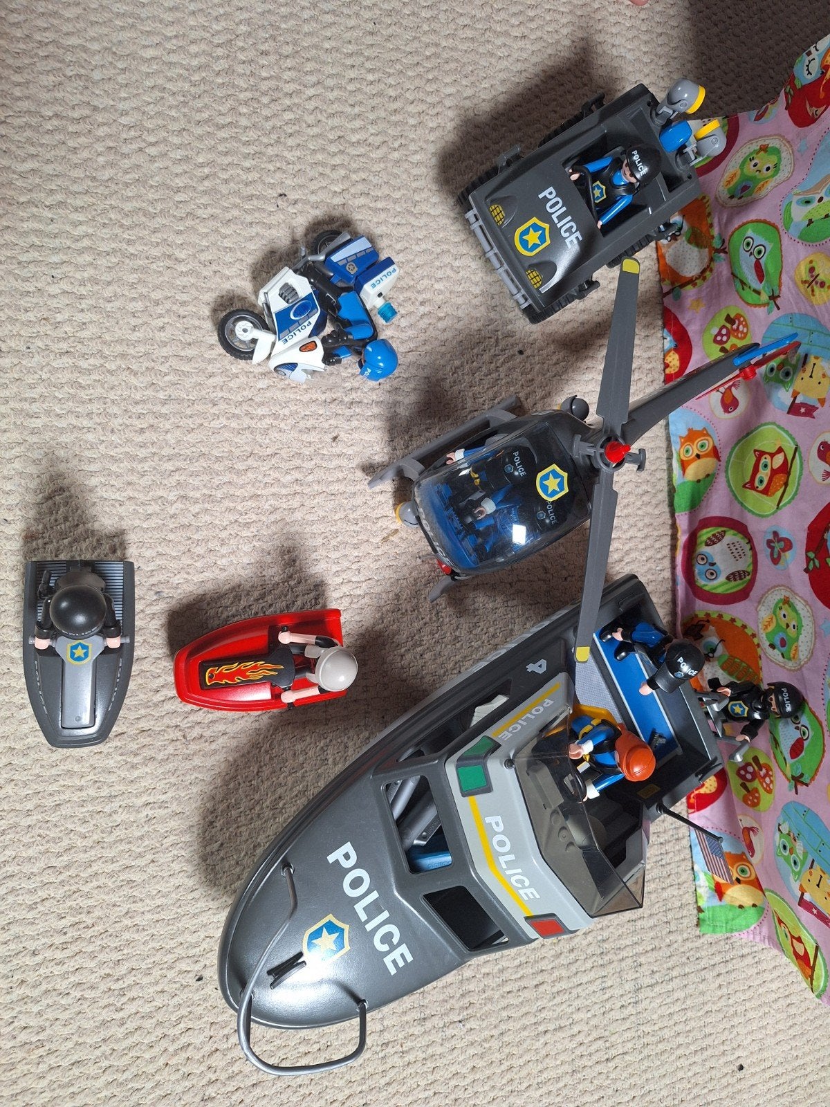 zgan politieset van Playmobil, Ophalen of Verzenden, Zo goed als nieuw