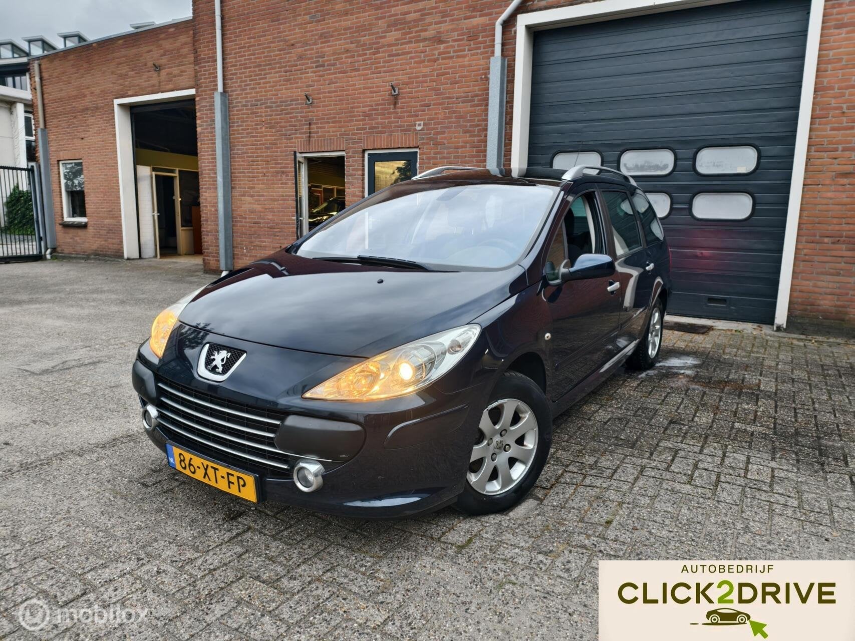 Peugeot 307 SW 1.6, nieuwe distributie, climate, Pano, NAP, Gebruikt, 4 cilinders, 715 kg, Blauw