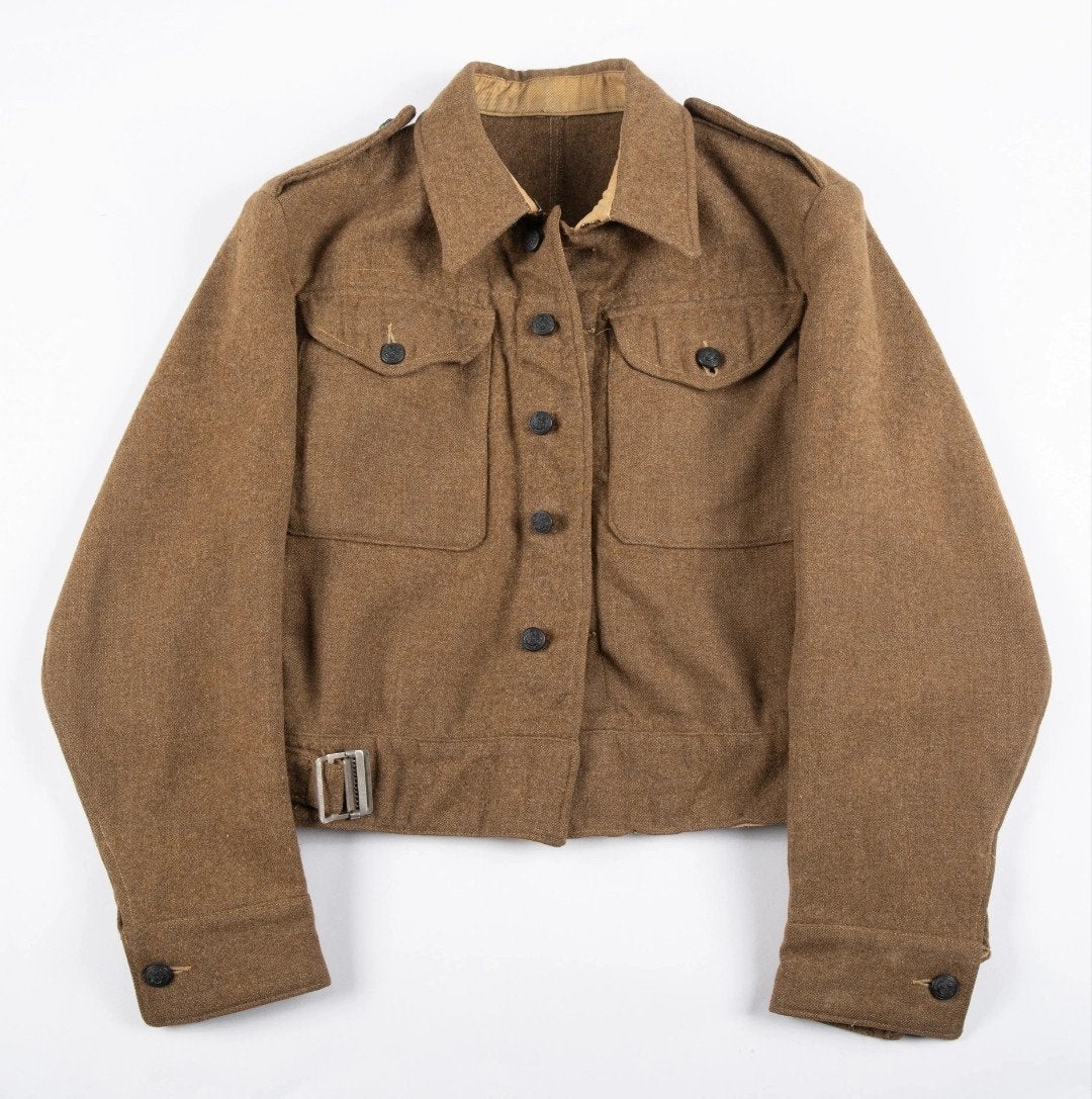 Cameronians Scottish Rifles Battle Dress 1945 Wo2, Ophalen of Verzenden, Engeland