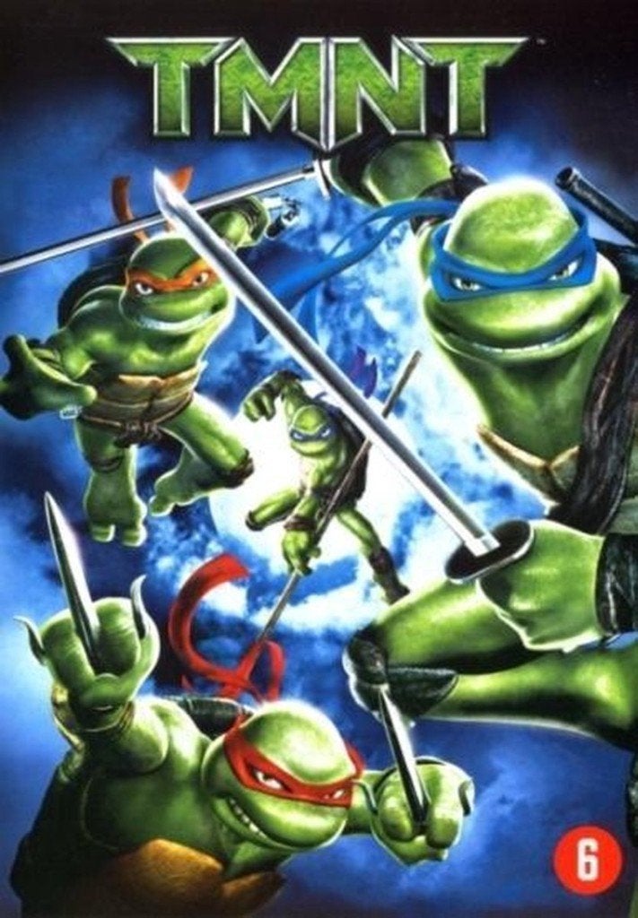DVD TMNT (Teenage Mutant Ninja Turtles), Avontuur, Ophalen of Verzenden, Zo goed als nieuw, Nederlands