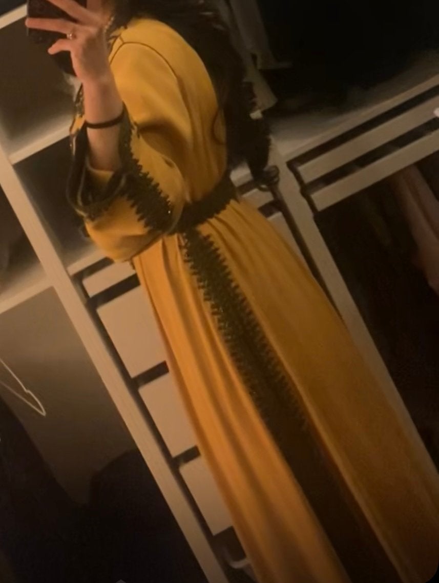 Marokaanse jurk, Kleding | Dames, Gelegenheidskleding, Ophalen of Verzenden, Zo goed als nieuw, Maat 36 (S), Overige typen