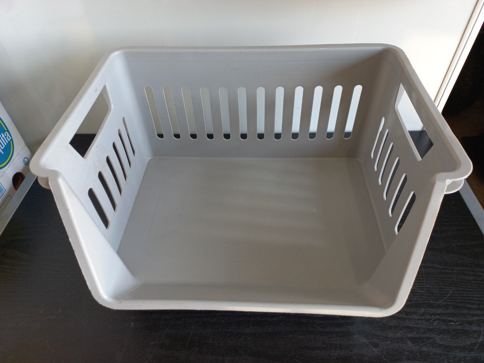 5 Stapelbare Bakken - 42x27x22 cm - Grijs, Ophalen, Gebruikt, 40 tot 60 cm, Minder dan 50 cm