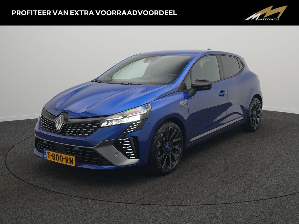 Renault Clio 1.6 E-Tech Full Hybrid 145 Esprit Alpine - DEMO, Auto's, Gebruikt, 4 cilinders, Blauw, Origineel Nederlands