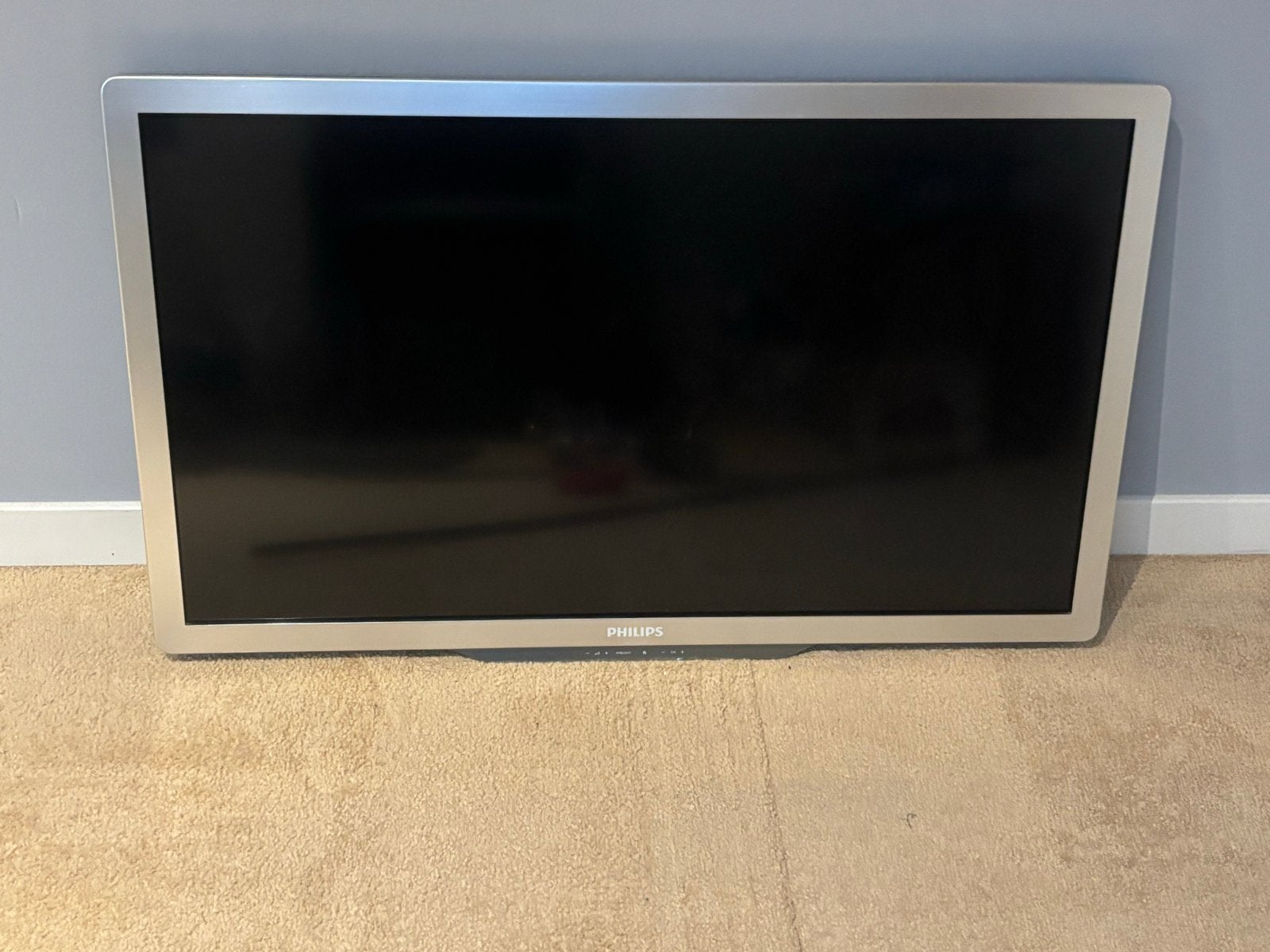 Philips Ambilight 37 inch HD Ready TV met 3D, Ophalen, Philips, Gebruikt, 50 Hz