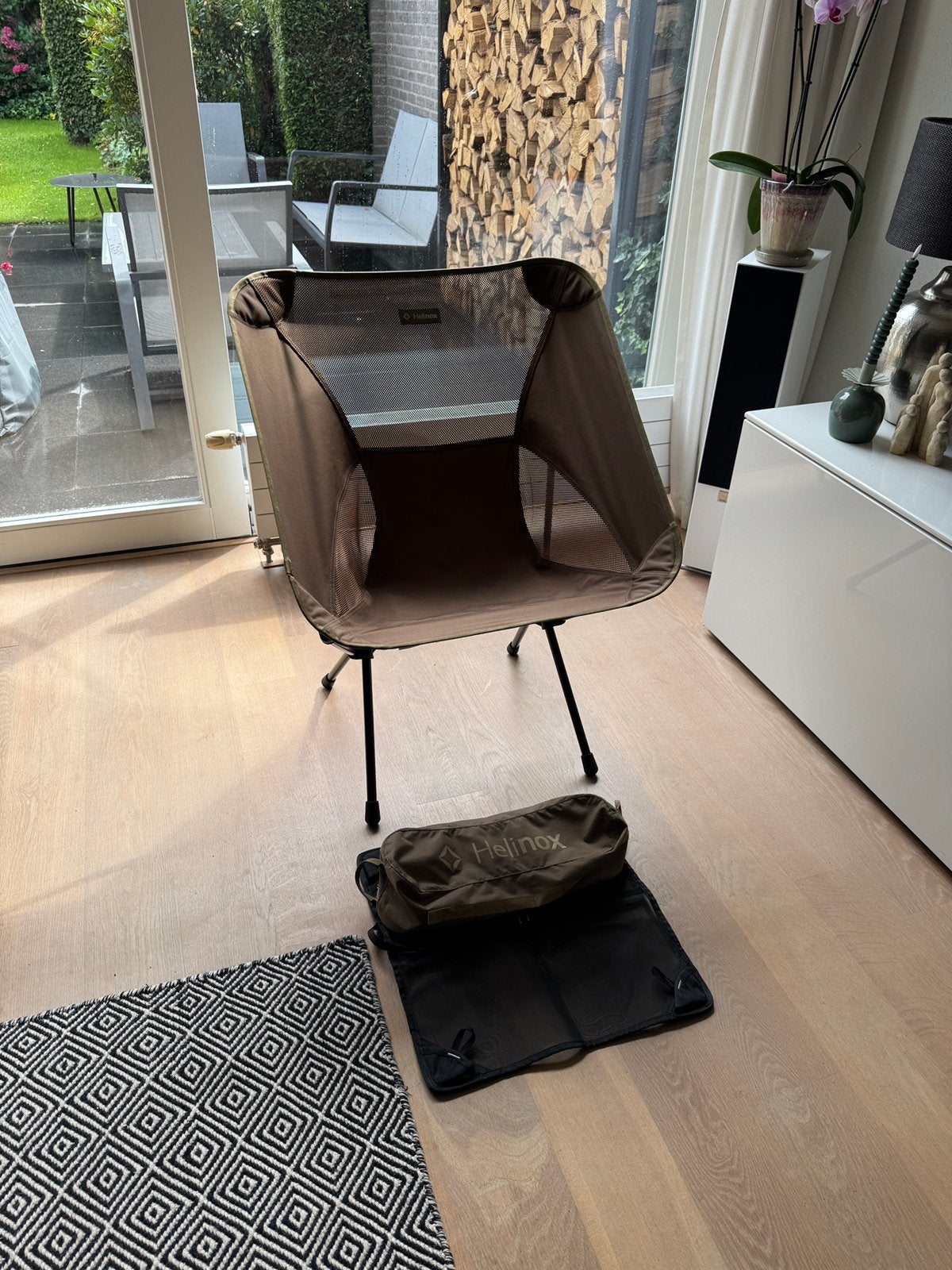 Perfecte helinox chair one xl  Kleur groen, Ophalen of Verzenden, Zo goed als nieuw