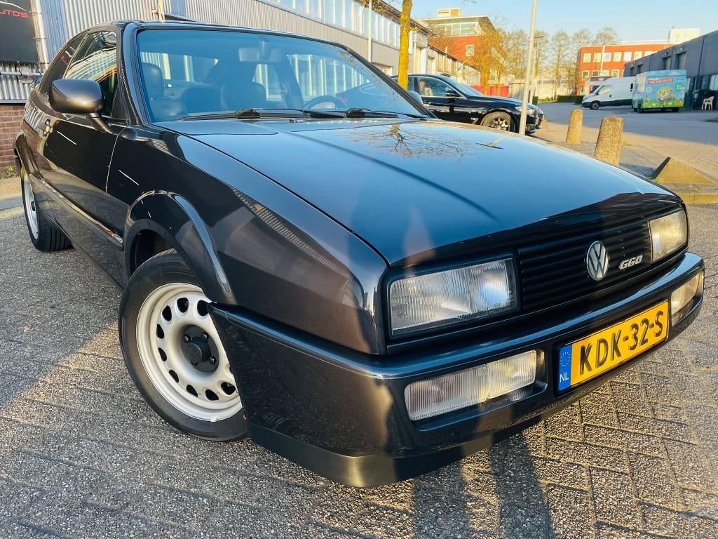 Volkswagen CORRADO 1.8 G60 LEDER 200 PLUS PK ! SPORT UITLAAT, Auto's, Voorwielaandrijving, 4 cilinders, 4 stoelen, Handgeschakeld