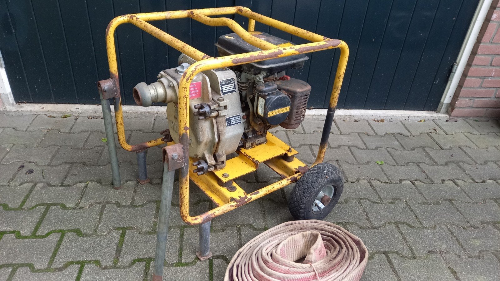 Wacker vuiwaterpomp, Tuin en Terras, Ophalen, Gebruikt, Nn, Handmatig