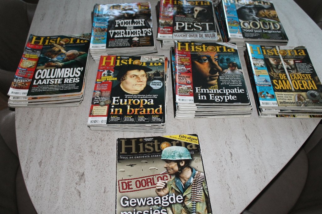 Tijdschriften HISTORIA 62 stuks, Boeken, Gelezen, Overige gebieden, Diverse auteurs, Ophalen of Verzenden