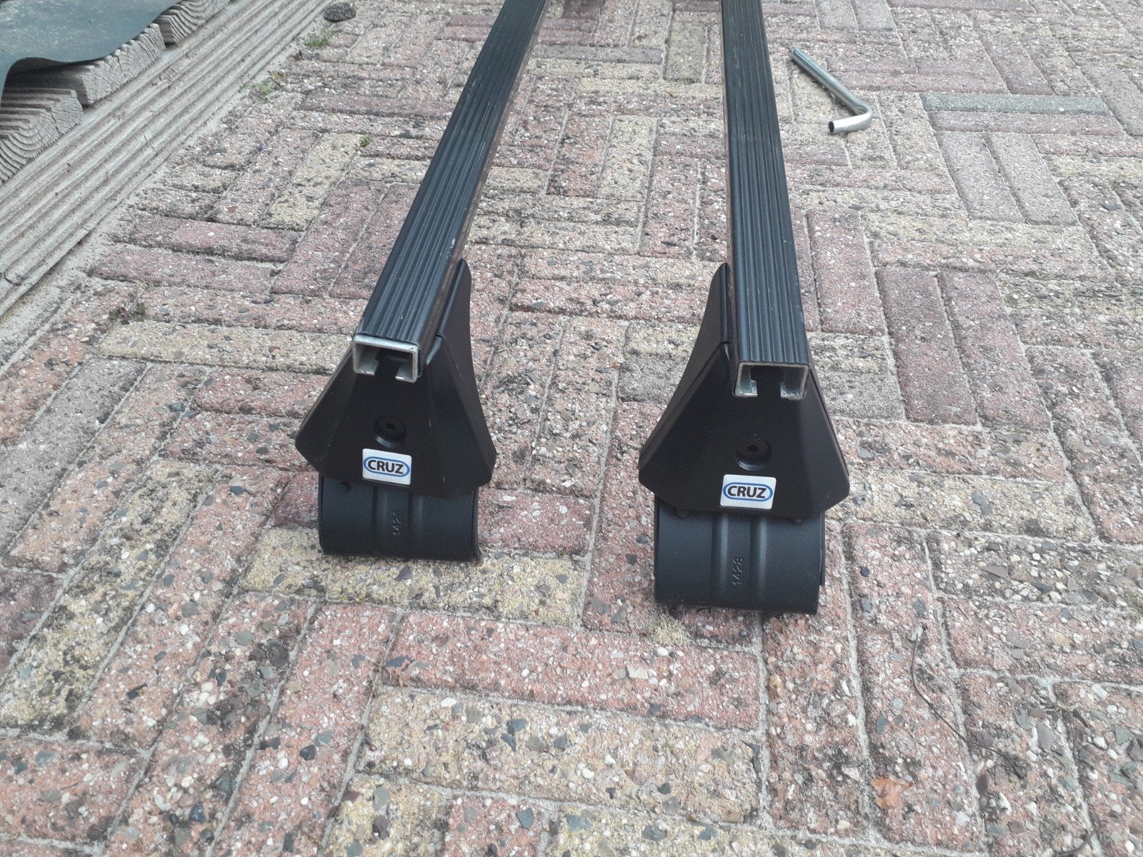 Cruz Dakdragerset Oplus ST VW Polo 5 deurs 2008-2018, Auto diversen, Dakdragers, Ophalen, Zo goed als nieuw