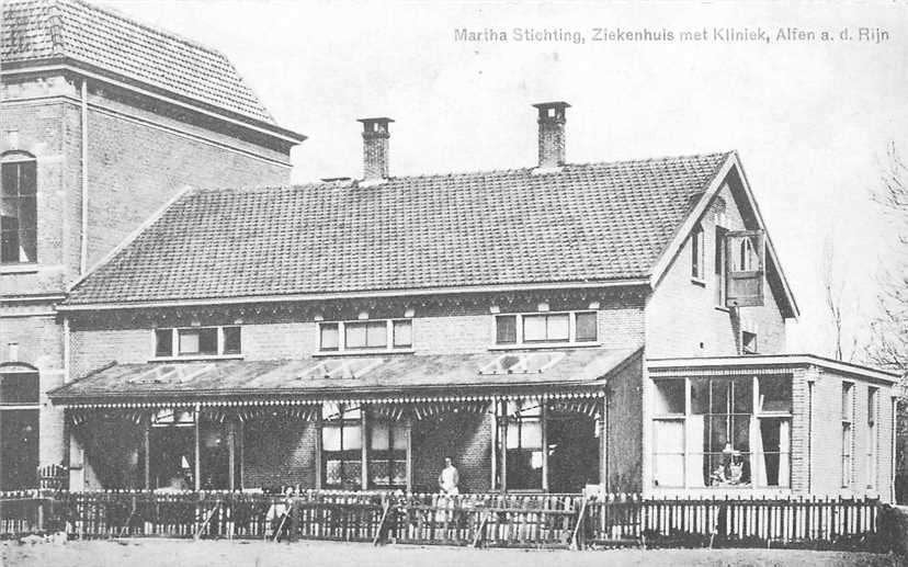 380-006-021 Alphen aan de Rijn Martha Stichting REPR, Verzenden, Voor 1920, Zuid-Holland