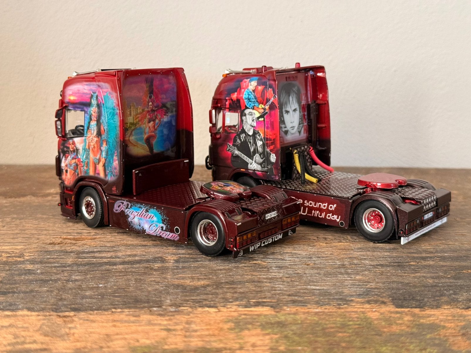 WSI - Beau setje, Hobby en Vrije tijd, Modelauto's | 1:50, Ophalen of Verzenden, Zo goed als nieuw, Bus of Vrachtwagen, Wsi
